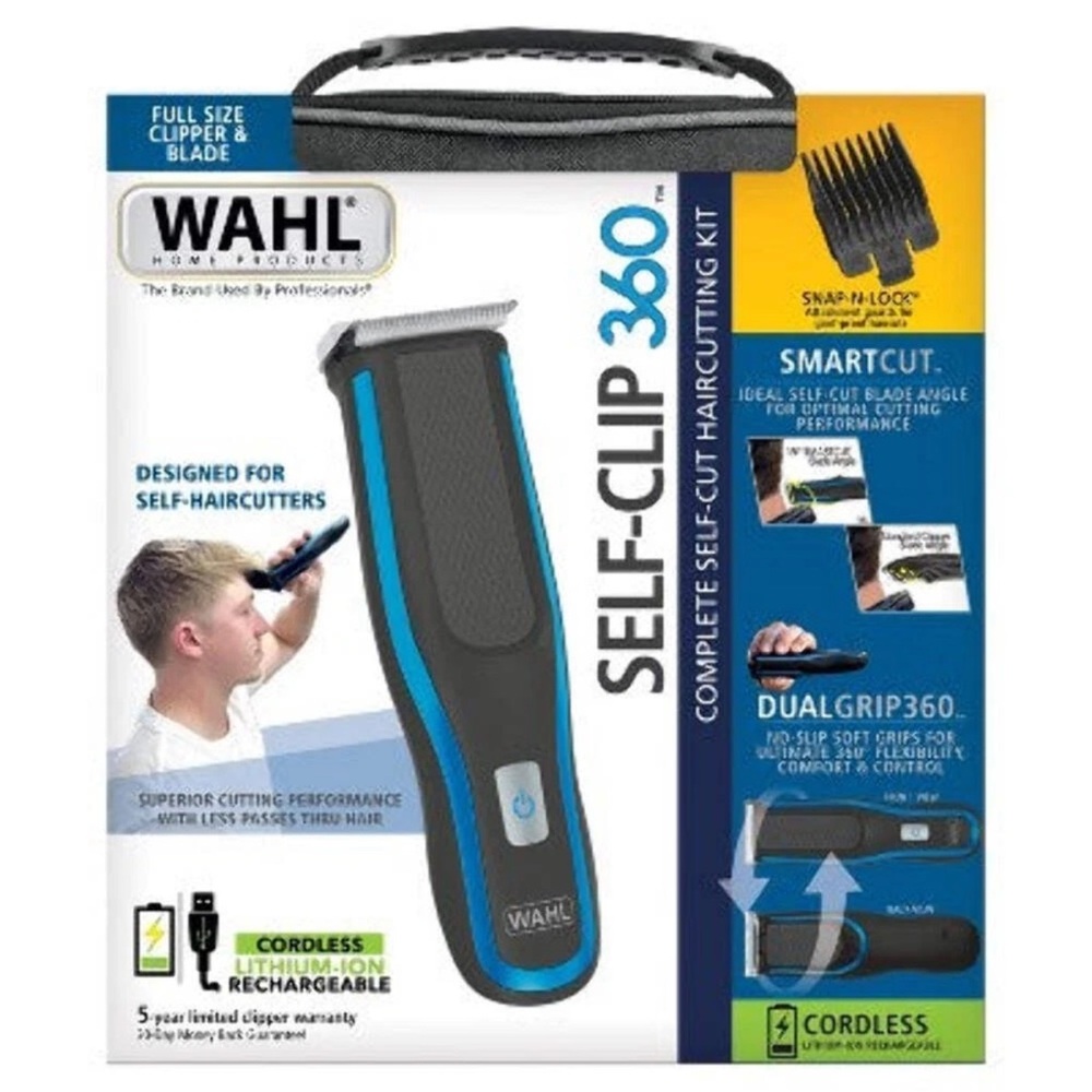 Wahl Self-Clip 360 Cordless Electric Hair Clipper Set -